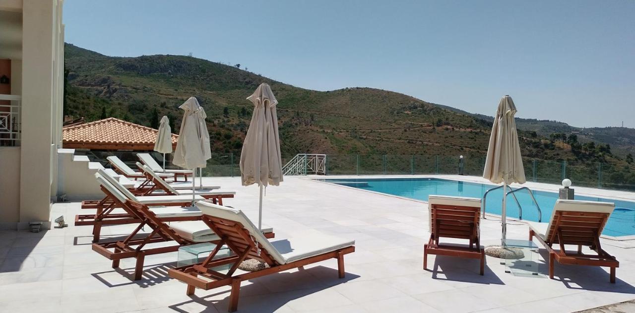 Hestia Villa Agioi Apostoloi  ภายนอก รูปภาพ